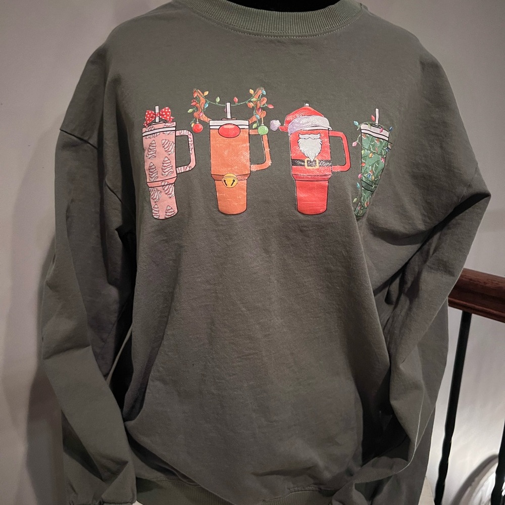 Festive Graphic Sweatshirt
